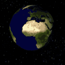 earth planet rotate