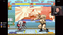 Zangief Blanka Street Fighter Fight GIF - Zangief Blanka Street Fighter Fight Street Fighter GIFs