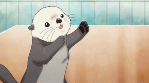 Pearl Otter Anime Hoodie – UwU Market