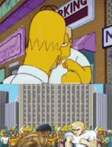 Simpsons Street Fighter GIF - Simpsons Street Fighter Street Simpsons GIFs