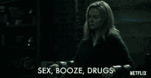 Sex Booze Drugs Laura Linney GIF - Sex Booze Drugs Laura Linney Wendy Byrde GIFs