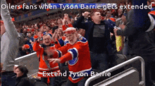 Oilers Fans GIF - Oilers Fans Extend GIFs