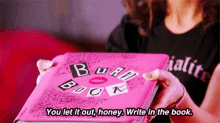 mean girls burn book quotes