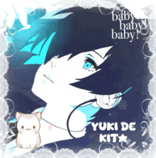 a drawing of a person with the name yuki de kita on the bottom