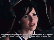 Sophia Bush I Wanted You To Fight For Me GIF - Sophia Bush I Wanted You To Fight For Me Fight For Me GIFs