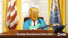 Camp David Isnt For Me I Want A Place By The Sea Beach GIF - Camp David Isnt For Me I Want A Place By The Sea Beach Vacation GIFs