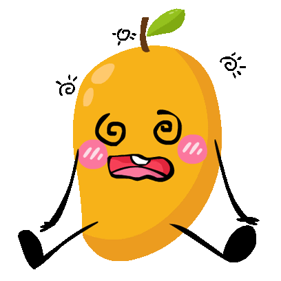 Mango Fruit Sticker