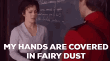 Wcth Hands Are Covered With Fairy Dust GIF - Wcth Hands Are Covered With Fairy Dust Lip Reading GIFs