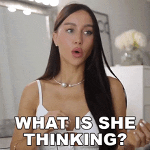 What Is She Thinking Lisa Alexandra GIF - What Is She Thinking Lisa Alexandra Coco Lili GIFs