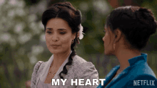 My Heart Lady Mary Sharma GIF - My Heart Lady Mary Sharma Shelley Conn GIFs
