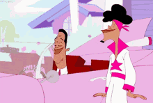The Proud Family Jamming To Music GIF - The Proud Family Jamming To Music Pink Lovers GIFs