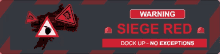 siege red information security company warning dock up no exceptions