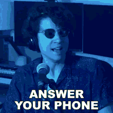 answer you phone daniel thrasher pick up your mobile phone take the call