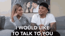 I Would Like To Talk To You Talking GIF - I Would Like To Talk To You Talking Talk To Me GIFs