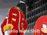 Eggman Night Shift GIF - Eggman Night Shift GIFs