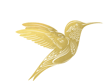 Golden Bird Sticker - Golden Bird Stickers