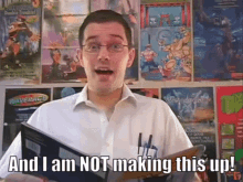 Avgn Angry Video Game Nerd GIF - Avgn Angry Video Game Nerd And I Am Not Making This Up GIFs