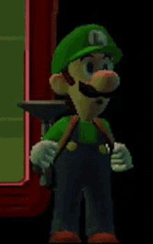 Luigi Luigi Whistle GIF - Luigi Luigi Whistle Luigi Sway GIFs