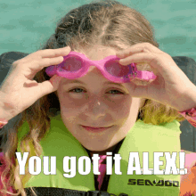 You Got It Alex GIF - You Got It Alex Goggles GIFs