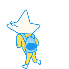 the adventuresof star guy backpack star head cute adorable