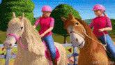 Horse Riding Riding Fast GIF - Horse Riding Riding Fast Looking GIFs