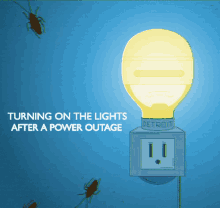 Turning On The Lights After A Power Outage GIF - Power Outage Black Out Detroit GIFs