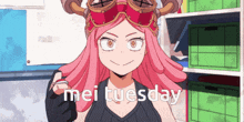 Space I Think Mei GIF - Space I Think Mei Hatsume GIFs