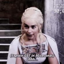 Game Of Thrones In 30 Seconds GIF - G Ame Of Thornes Daenerys GIFs