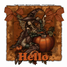 Hello Pumpkin GIF - Hello Pumpkin Witch GIFs