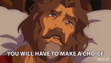 You Will Have To Make A Choice King Randor GIF - You Will Have To Make A Choice King Randor Masters Of The Universe Revolution GIFs