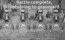 Rattle Skeleton GIF - Rattle Skeleton Return To Hq GIFs