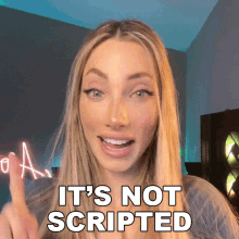 Its Not Scripted Avori GIF - Its Not Scripted Avori Its Real GIFs