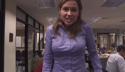 Pam The Office GIF - Pam The Office Danse - Discover & Share GIFs