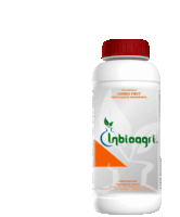a bottle of bioagri jumbo fruit fertilizante organico on a white background