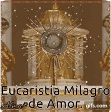 Eucaristia Milagrp De Amor Sparkle GIF