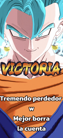a poster for victoria shows a cartoon character