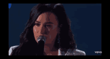 Demi Lovato Sing GIF - Demi Lovato Sing Anyone GIFs