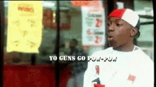 Yo Guns Pow Pow GIF - Yo Guns Pow Pow Big L GIFs