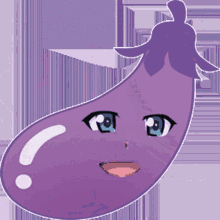 Anime Eggplant GIF