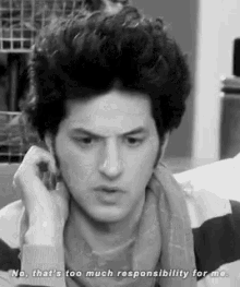 Parks And Rec Jean Ralphio GIF - Parks And Rec Jean Ralphio Responsibility GIFs