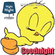 Goodnight Tweety Bird GIF - Goodnight Tweety Bird GIFs