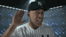 New York Yankees I Cant Hear You GIF - New York Yankees I Cant Hear You Cant Hear You GIFs