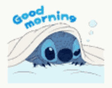 Good Morning Stitch GIF - Good Morning Stitch Cute GIFs