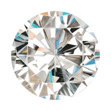 a drawing of a diamond with many different colored triangles