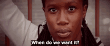 When Do We Want It? GIF - Want It When Do We Want It We Want It GIFs
