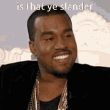 Ye Slander GIF - Ye Slander Kanye GIFs