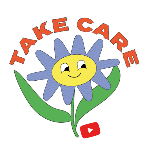 Take Care Mental Health Action Day Sticker - Take Care Mental Health Action Day Flower Stickers