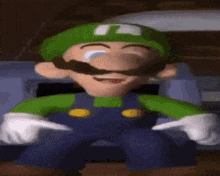 Luigi Laughing GIF - Luigi Laughing Laughing Hysterically GIFs