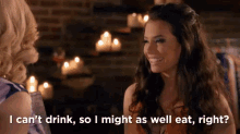 Might As Well GIF - Daytime Divas I Cant Drink Might As Well Eat GIFs
