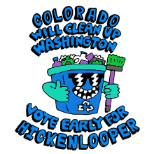 colorado will clean up washington washington dc vote early for hickenlooper john hickenlooper colorado